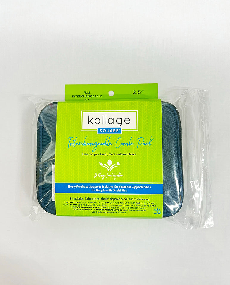 kollage Circular Needle Kit（付け替え輪針・四角い針）フルキット