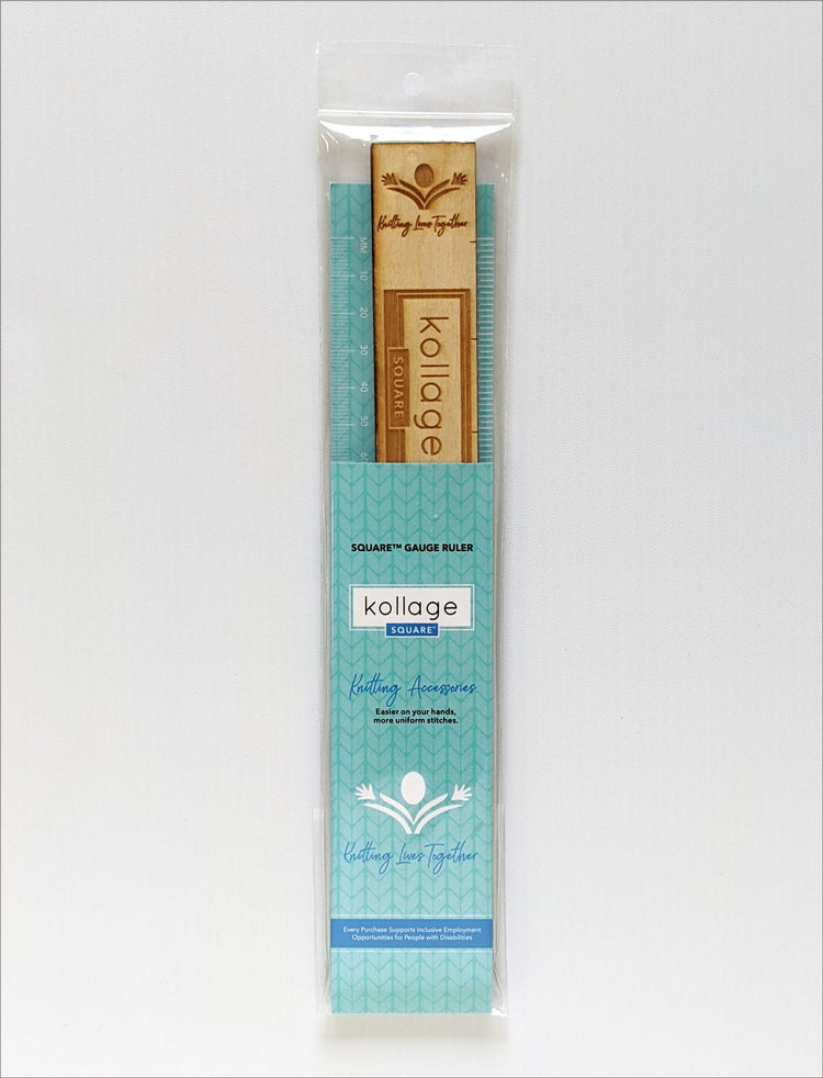 SQUARE™ gauge ruler(四角い針専用ニードルゲージ)