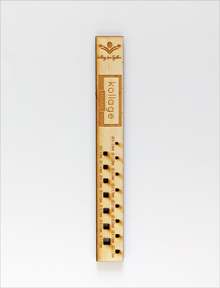 SQUARE™ gauge ruler(四角い針専用ニードルゲージ)