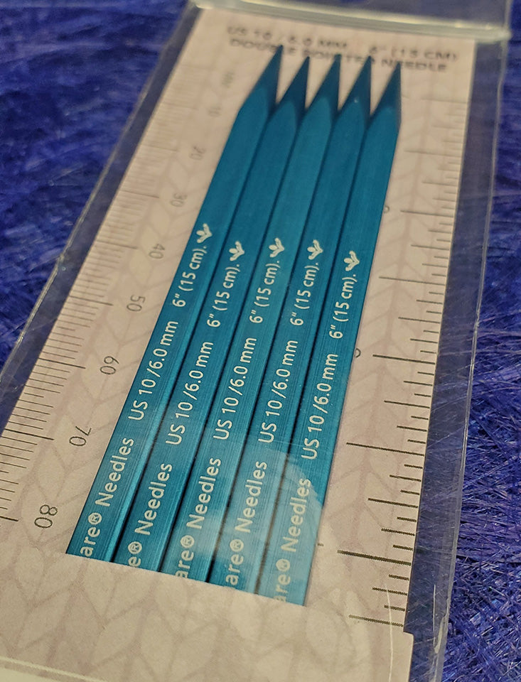 Double Pointed Needles（5本入り・四角い針）152mm [US0-US10]