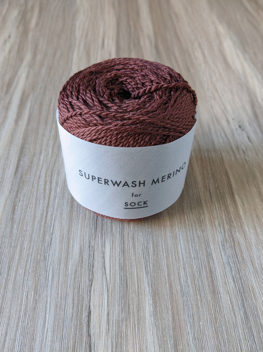 Super Wash Merino (スーパーウォッシュメリノ) :7 チョコレート